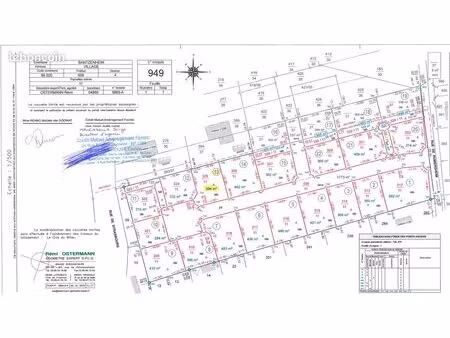 terrain 394m² le clos du milieu bantzenheim