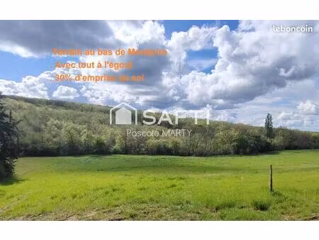 terrain 1188 m² montjoire