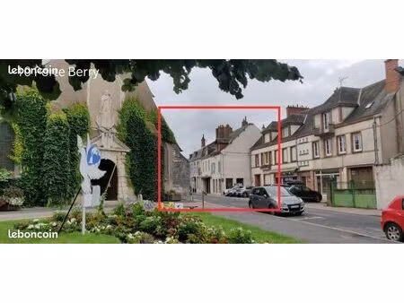 local commercial et appartement en centre-ville