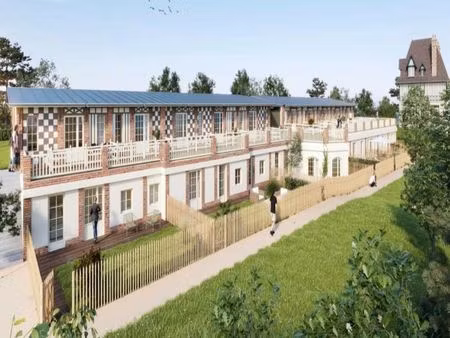 t2 avec petit jardin dans les dépendances du manoir des creuniers