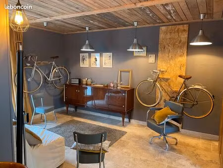 appartement meublé  jardin