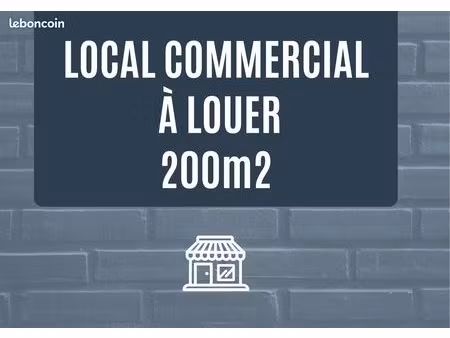 local commercial bergerac la cavaille 200m2