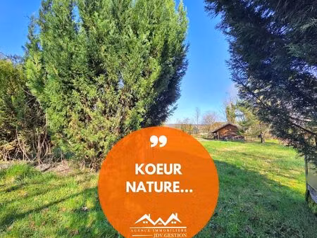 terrain 1750 m² koeur-la-grande