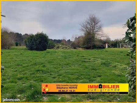 terrain 850 m² sendets