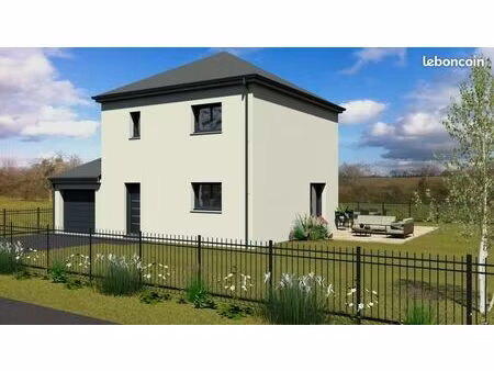 maison neuve 93 m² + garage – terrain 490 m² – barbery