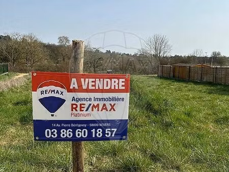 terrain 726 m² coulanges les nevers