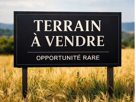 terrain zone constructible tholonet