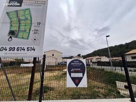 terrain 551 m² sainte croix de quintillargues