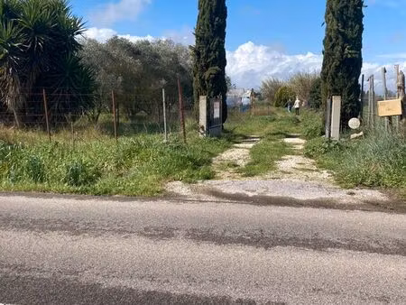 vends terrain agricole