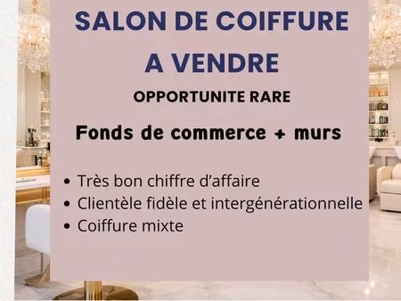 vend salon de coiffure