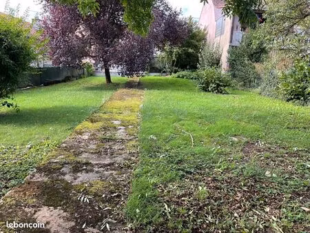 neuves-maisons – terrain plat 335 m² avec permis de construire