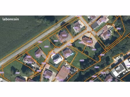 terrain 632 m² sulniac