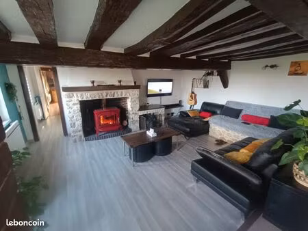 maison longère pleine de charme 157 m² – 3/4 chambres – terrain 1641 m²