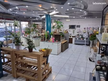 fond de commerce fleurs cadeaux