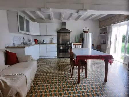 maison de charme avec une deuxieme habitation; 120m2 habitable toute au rez-de chaussée; a