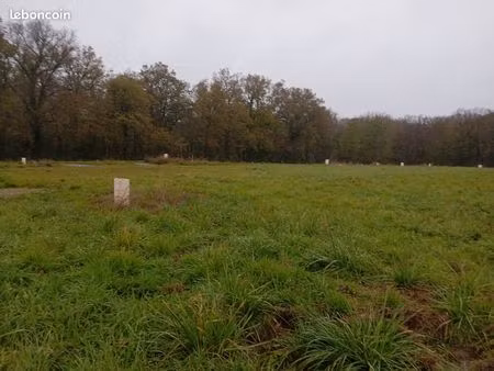 terrain 1 014 m² saint genes de lombaud