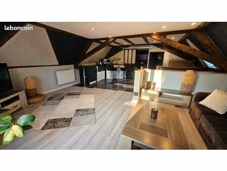 coup de cœur – t2 meublé 44 m² (56 m² au sol) – centre ribeauvillé
