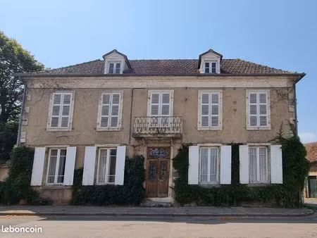 grande maison de caractère de 250m2 avec jardin clos de murs-charme ancien et fort potenti
