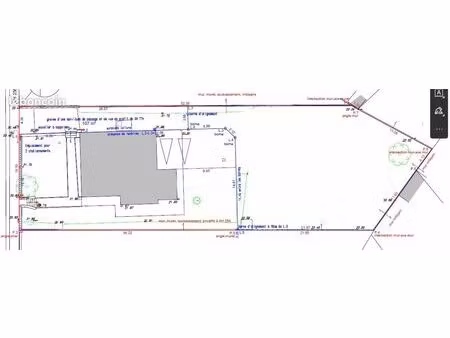 terrain saint xandre 639m² hors lotissement