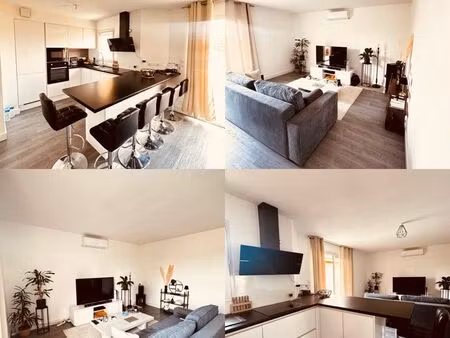 appartement t2 rénové avec parking et terrasse