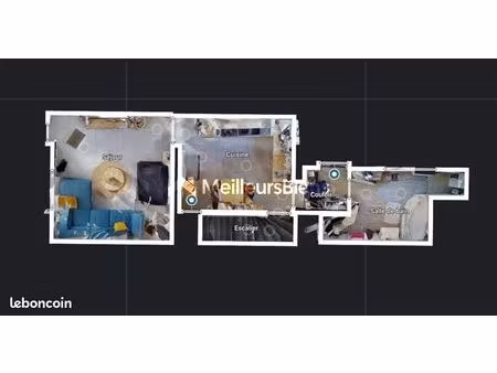 maison de ville 4 pièces 80 m²