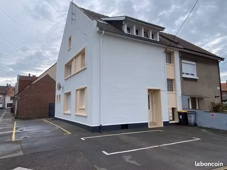 appartement 3 pièces – étaples – proche centre & gare – parking privé