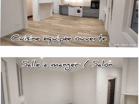 maison (2 chambres) montluçon quartier les guineberts - buffon - les isles