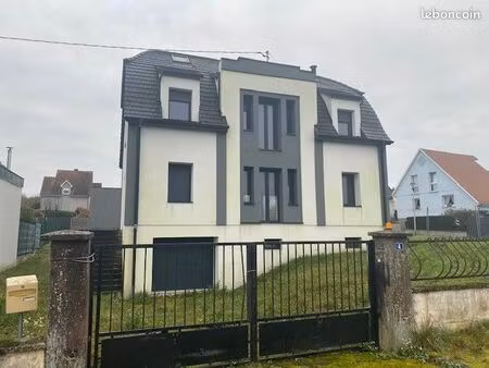 maison 190 m² à terminer – terrain 9 33 ares – gare à 500 m – strasbourg 25 min