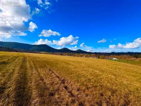 terrain + maison neuve - calme & vue