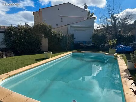 villa 150 m2 habitable avec terrain  terrasse  piscine