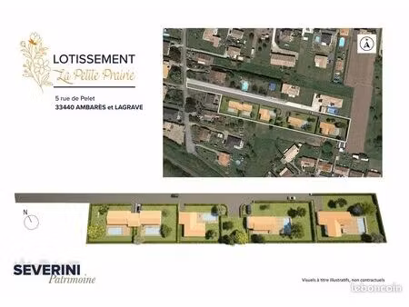 5 terrains à bâtir à prix minis à ambares et lagrave (à partir de 139 000 )