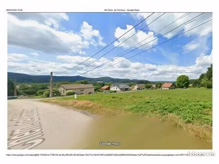 terrain à bâtir secteur gerardmer (vosges)