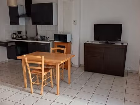 a loué 2pièces meublé