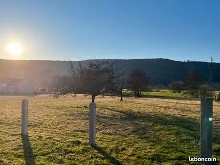 terrain de 5072 m2 dont 3737 constructibles