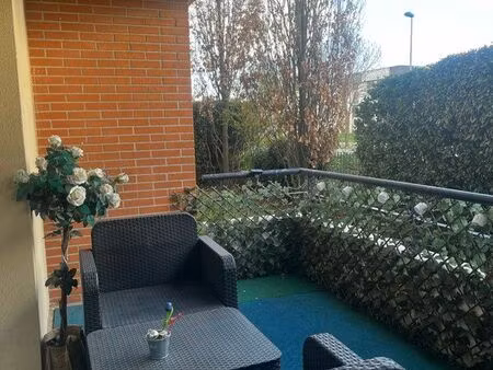 t3 65 m² – terrasse plein sud – clim gainable – parking – colomiers perget – 183 000