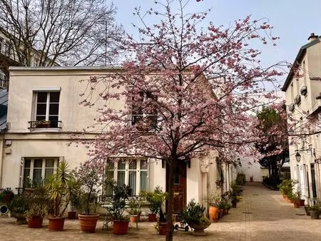 vends maison - 64m² - paris 17ème batignolles
