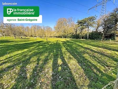 terrain 1 396 m² saint gregoire