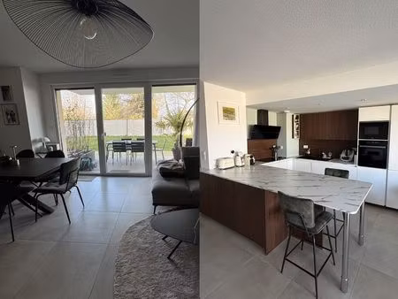 appartement 4 pièces - 102m2 rez de jardin 150m2 - duttlenheim