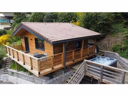chalet premium avec jacuzzi parfait investissement