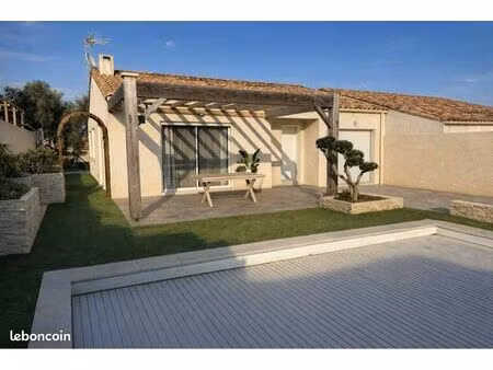 maison contemporaine 98 m² avec piscine - caves (11510)