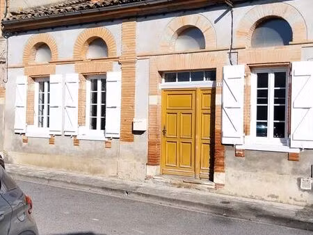 maison 104 m² avec jardin – charme toulousain – centre village