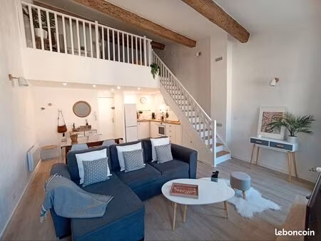 a louer - t2 meublé 40 m2 centre ville