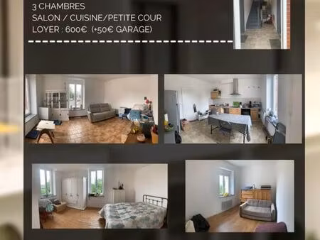 maison a louer en maconnerie secteur dizy le gros 02340