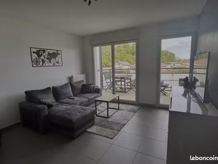 appartement t2 meublé à louer sur villette d'anthon