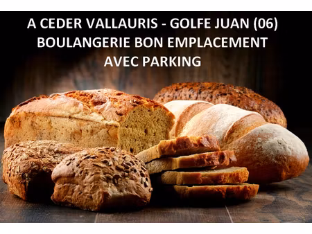 vallauris fonds de commerce de boulangerie