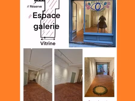 local éphémère pour artiste