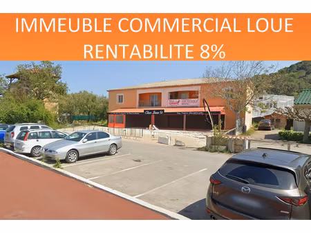 vidauban  immeuble entier comprenant 2 locaux commerciaux loués