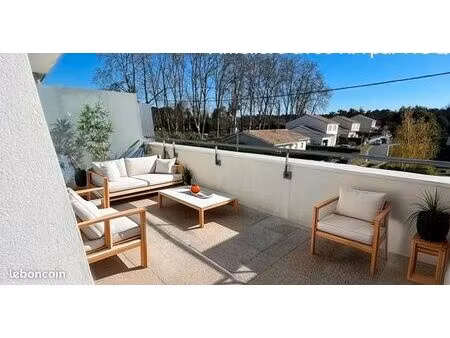 appartement 2 pièces en terrasse