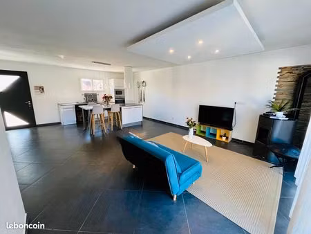 torreilles village villa moderne t4 avec piscine et garage