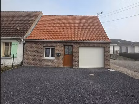 maison semi-plein pieds  3 chambres  garage et jardin